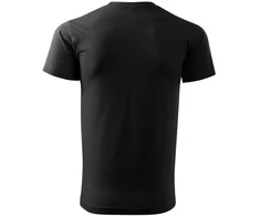 Malfini As Unisex marškinėliai MALFINI Heavy New 137 Juodas, 200g/m2