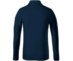 Malfini As Vaikiški Marškinėliai Pique Polo Ls Navy mėlynas Ilgom Rankovėmis 200 g/m²
