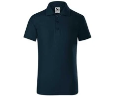 Malfini As Vaikiški Polo Marškinėliai MALFINI Pique Polo, Navy mėlynas