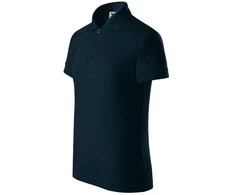 Malfini As Vaikiški Polo Marškinėliai MALFINI Pique Polo, Navy mėlynas