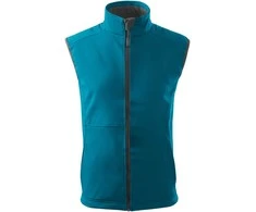 Malfini As Vyriška Softshell liemenė Malfini Vision 517, turquoise 280 g/m²