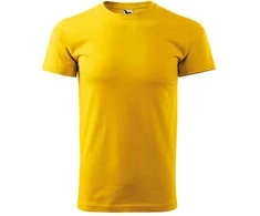 Malfini As Vyriški Marškinėliai MALFINI Basic 129 Geltona, 160g/m2