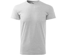 Malfini As Vyriški Marškinėliai MALFINI Basic 129 Ash Melange, 160g/m2