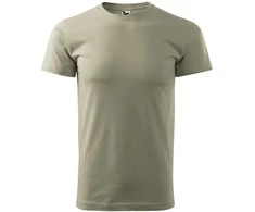 Malfini As Vyriški Marškinėliai MALFINI Basic 129 Light khaki, 160g/m2