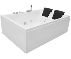 Masažinė vonia Bellagio Luxury Bergo, 180×120×61 cm dvivietė