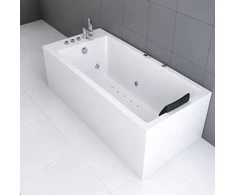 Masažinė vonia Bellagio Luxury Pearl, 180×80×60 cm vienvietė