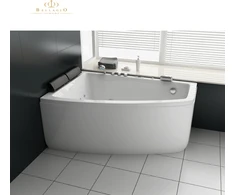 Masažinė Vonia Su Vandens ir Oro Masažu Bellagio Luxury Bolle, 180x120 cm, Kairė