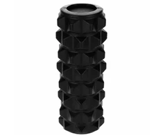 Masažinis jogos volas THOMS Solid Roll 33x14 cm. Juodas