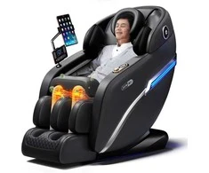Masažinis krėslas JARE JR-M9-3Q – Zero Gravity Juodas