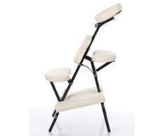 Masažo Kėdė RESTPRO® RELAX Kreminis - Sulankstoma