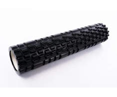 Masažo - Pilatės Volas Yoga Roller 14x62cm, juodas