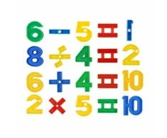 Matematikos Dėlionė Konstrukcijos Kaladėlės + Raštai Woopie 148 vnt.