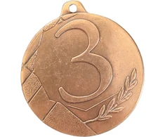 Sportinis apdovanojimas Bronzos Medalis K3 Trečia Vieta
