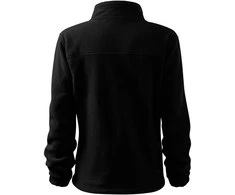 Moteriškas Flisinis Džemperis RIMECK Jacket 504, Juodas 280 g/m²