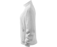 Moteriškas Flisinis Džemperis RIMECK Jacket 504, Baltas 280 g/m²