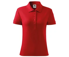 Moteriški Polo Marškinėliai MALFINI Cotton, Raudoni