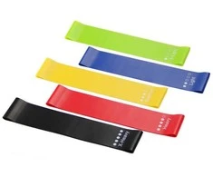 Pasipriešinimo Gumų-Kilpų Komplektas Tomaz Sport 600x50 Set 5vnt.