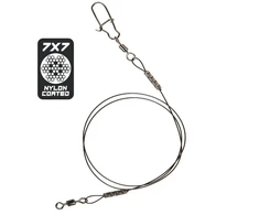 Pavadėlis Lucky John Pro 7x7 Coated 20cm 12kg