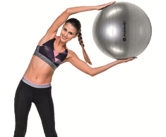Pezzi Italija Gimnastikos Kamuolys Original Pezzi Maxafe 65 cm, Juodas