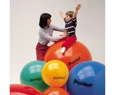 Pezzi Italija Gimnastikos Kamuolys Original PEZZI Physioball 95cm Raudonas