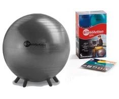 Pezzi Italija Sėdėjimo kamuolys Original PEZZI Sitsolution MAXAFE 75 cm Juodas