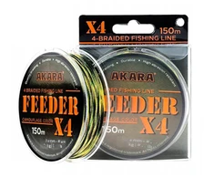 Pintas Valas AKARA Feeder X-4 Camo, Ilgis 150m, Storis 0.12 mm, Testas, 7,90 kg