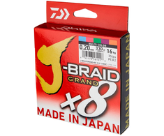 Pintas Valas DAIWA J-Braid Grand x8 0.06mm 5kg 150m Multicolor