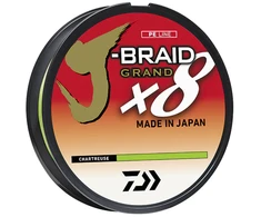 Pintas Valas DAIWA J-Braid Grand X8 Chartreuse 270m 0.06mm