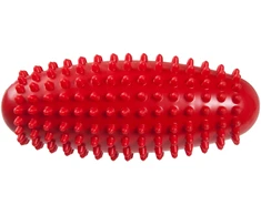 Reabilitacinis Kamuoliukas Pailgas Su Spygliukais 15x7cm Raudonas