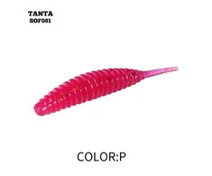 Silikoninis masalas AsaTsuri Tanta Hot Rožinė, ilgis 2,5 cm, 20vnt