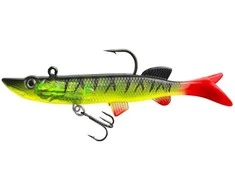 Silikoninis masalas su Jig galvute AsaTsuri T-Tail 3D Firetiger 12 cm, 23g