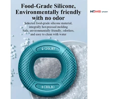 Silikoninis Plaštakos Treniruoklis - Espanderis THOMS Strengthener 78 mm. 40-50 Lbs