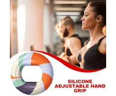 Silikoninis Plaštakos Treniruoklis - Espanderis THOMS Strengthener 78 mm. 60-70 Lbs