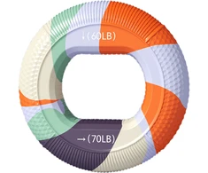 Silikoninis Plaštakos Treniruoklis - Espanderis THOMS Strengthener 78 mm. 60-70 Lbs