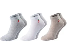 Sportinės Kojinės Quarter Fashion Sneaker ChiliLifestyle 3 Poros, Unisex