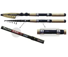 SurfMaster Teleskopinis Spiningas SB Master Hunter Pro TX-20, Ilgis 240cm Testas 10-30g.