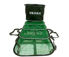 Tinklas Žuvies Laikimui AKARA 4S SR, Dydis 40x50x250, 4 Sekcijos