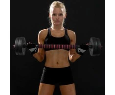Tomaz Sport Keičiamo Svorio Hantelių ir Štangos Komplektas, 20 kg