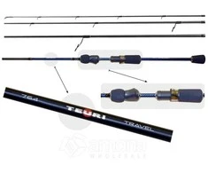 Universalus Spiningas AKARA Teuri Travel TX-30 4-dalių, Ilgis 2,28 m. Testas 1-12g.