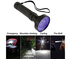 UV Žibintuvėlis Tiger Wolf HL-1028 100 LED 395Nm