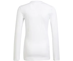 Vaikiški Marškinėliai Ilgomis Rankovėmis Adidas Youth Techfit Balti H23156