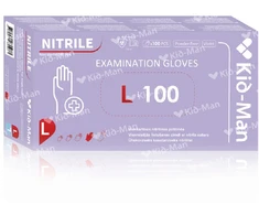 None Vienkartinės Nitrilinės Pirštinės, Dydis L, 100 vnt Pakuotė