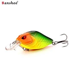 Vobleris Banshee Crankbait 58mm 9g VKR01-58 Citrus Tiger, Plūdrus