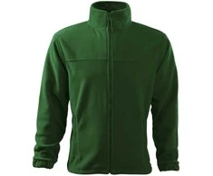Vyriškas Flisinis Džemperis RIMECK Jacket 501, bottle žalias 280 g/m²