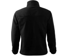 Vyriškas Flisinis Džemperis RIMECK Jacket 501, Juodas 280 g/m²