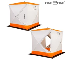 Žieminė Palapinė Fish2Fish Cube I su Dėklu 180x180x195