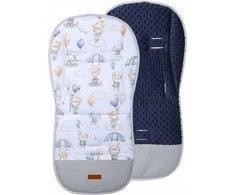 Babymam Vaikiško vežimėlio dvipusis įdėklas 80x40 cm