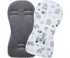 Babymam Vaikiško vežimėlio dvipusis įdėklas 71x35 cm