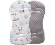 Babymam Vaikiško vežimėlio dvipusis įdėklas 71x35 cm