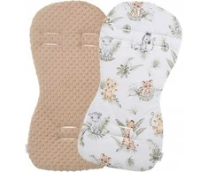 Babymam Vaikiško vežimėlio dvipusis įdėklas 71x35 cm